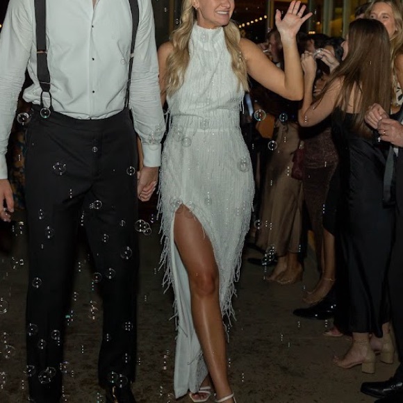 Sau Lee Bonnie Backless Midi Dress - Picture 4 of 6